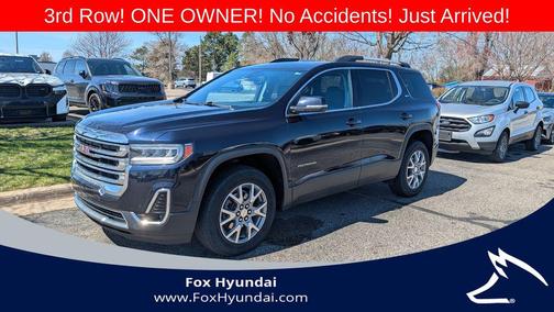 Midnight Blue Metallic 2021 GMC Acadia FWD SLT