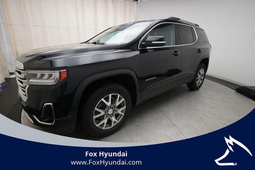 Midnight Blue Metallic 2021 GMC Acadia FWD SLT