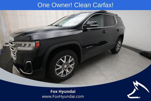 Midnight Blue Metallic 2021 GMC Acadia FWD SLT