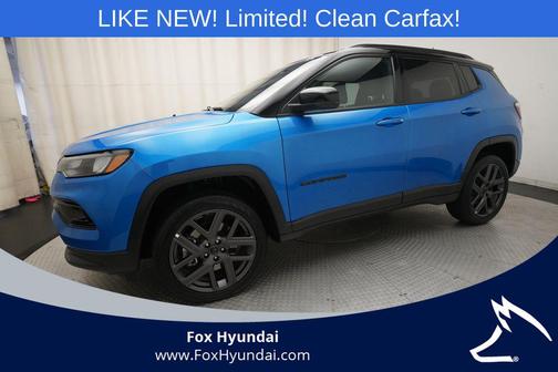 Hydro Blue Pearlcoat 2026 Jeep Compass Limited