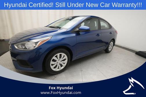 Admiral Blue 2022 Hyundai Accent SE