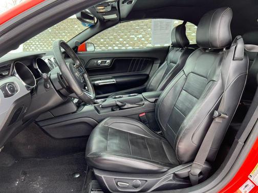 Competition Orange 2015 Ford Mustang GT Premium