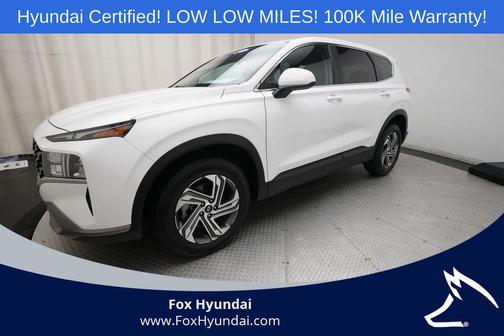 Serenity White Pearl 2023 Hyundai SANTA FE SE