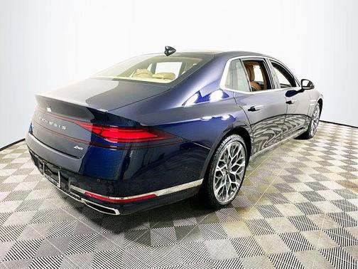 Capri Blue 2026 Genesis G90 3.5T E-SC MHEV AWD