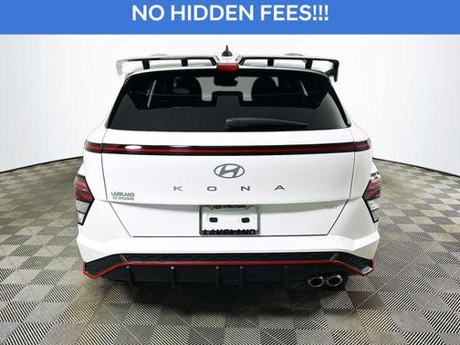 Atlas White 2024 Hyundai KONA N Line