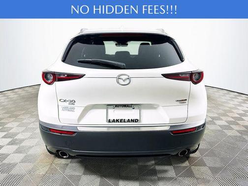 Snowflake White Pearl Mica 2024 Mazda CX-30 2.5 Turbo Premium Package