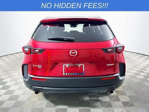 Soul Red Crystal Metallic 2025 Mazda CX-50 2.5 S Preferred Package