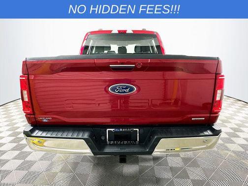 Rapid Red Metallic Tinted Clearcoat 2021 Ford F-150 XLT