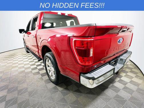 Rapid Red Metallic Tinted Clearcoat 2021 Ford F-150 XLT