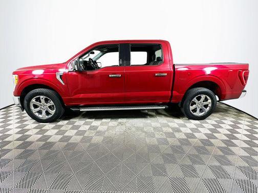 Rapid Red Metallic Tinted Clearcoat 2021 Ford F-150 XLT