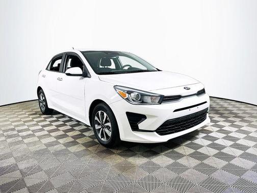 Clear White 2021 Kia Rio S