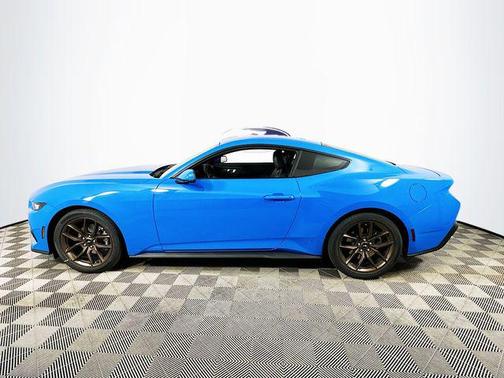 Grabber Blue Metallic 2025 Ford Mustang EcoBoost Premium