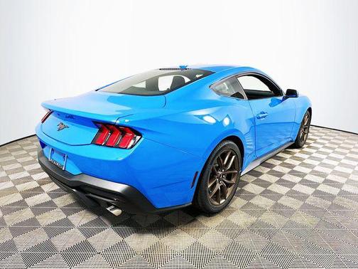 Grabber Blue Metallic 2025 Ford Mustang EcoBoost Premium