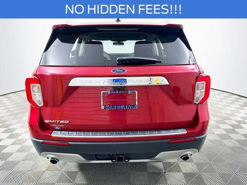 Rapid Red Metallic Tinted Clearcoat 2021 Ford Explorer Limited