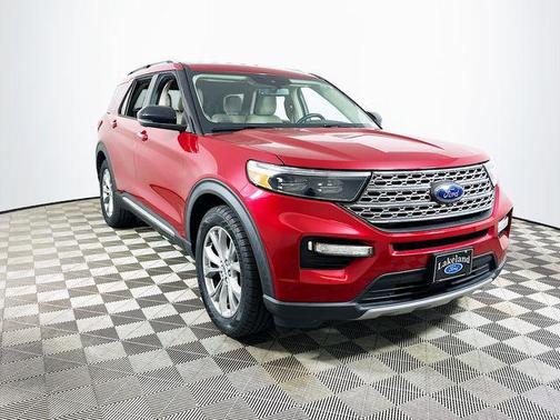 Rapid Red Metallic Tinted Clearcoat 2021 Ford Explorer Limited