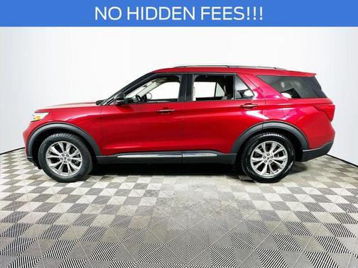 Rapid Red Metallic Tinted Clearcoat 2021 Ford Explorer Limited
