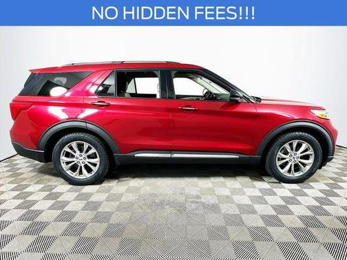 Rapid Red Metallic Tinted Clearcoat 2021 Ford Explorer Limited