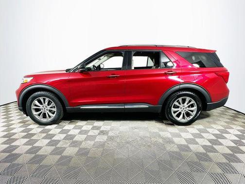 Rapid Red Metallic Tinted Clearcoat 2021 Ford Explorer Limited