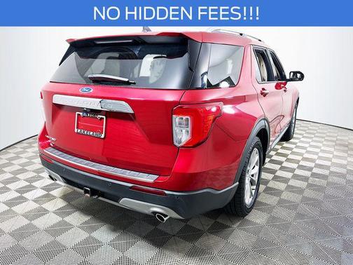 Rapid Red Metallic Tinted Clearcoat 2021 Ford Explorer Limited