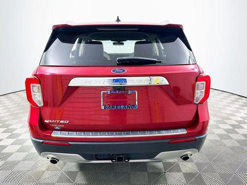 Rapid Red Metallic Tinted Clearcoat 2021 Ford Explorer Limited