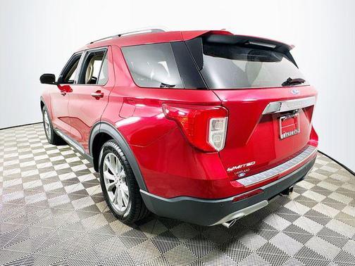 Rapid Red Metallic Tinted Clearcoat 2021 Ford Explorer Limited