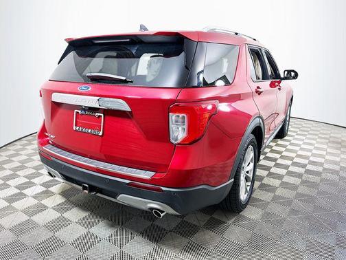 Rapid Red Metallic Tinted Clearcoat 2021 Ford Explorer Limited
