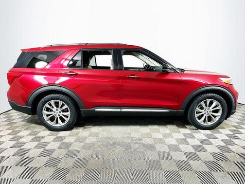 Rapid Red Metallic Tinted Clearcoat 2021 Ford Explorer Limited