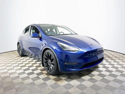 Deep Blue Metallic 2022 Tesla Model Y Performance Dual Motor All-Wheel Drive