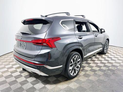 Portofino Gray 2023 Hyundai SANTA FE Calligraphy