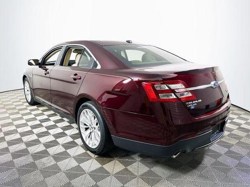 Burgundy 2018 Ford Taurus Limited