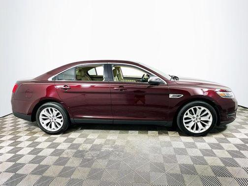 Burgundy 2018 Ford Taurus Limited