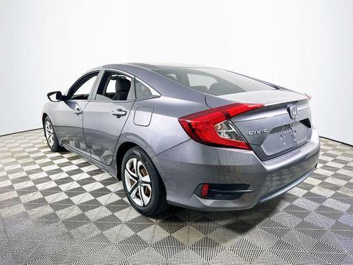 Modern Steel Metallic 2017 Honda Civic LX