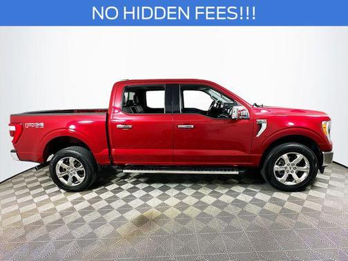 Rapid Red Metallic Tinted Clearcoat 2023 Ford F-150 Lariat