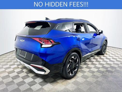 Sapphire Blue 2023 Kia Sportage SX-Prestige
