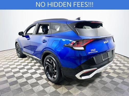 Sapphire Blue 2023 Kia Sportage SX-Prestige