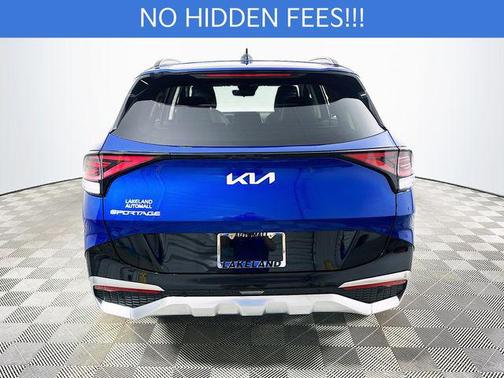 Sapphire Blue 2023 Kia Sportage SX-Prestige