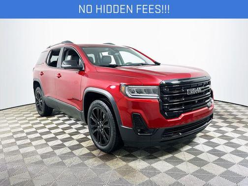Volcanic Red Tintcoat 2023 GMC Acadia FWD SLT