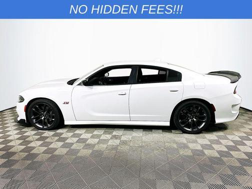 White Knuckle Clearcoat 2023 Dodge Charger R/T Scat Pack