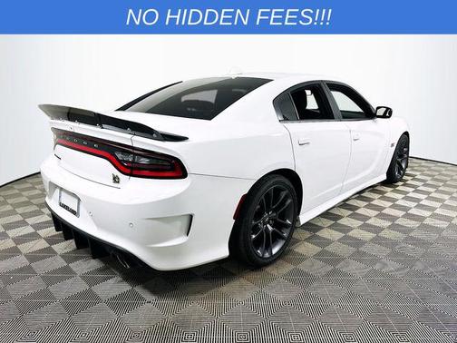 White Knuckle Clearcoat 2023 Dodge Charger R/T Scat Pack