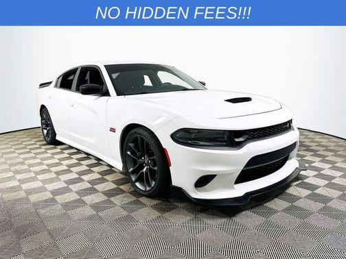 White Knuckle Clearcoat 2023 Dodge Charger R/T Scat Pack