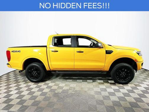 Cyber Orange Metallic Tricoat 2021 Ford Ranger XLT