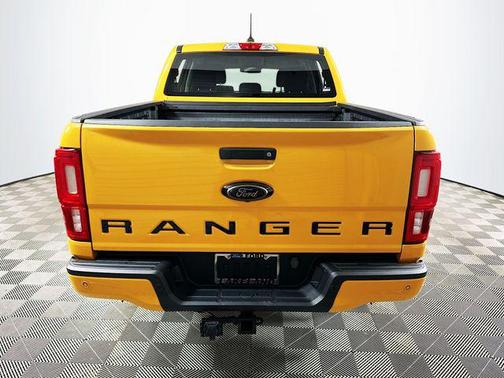 Cyber Orange Metallic Tricoat 2021 Ford Ranger XLT