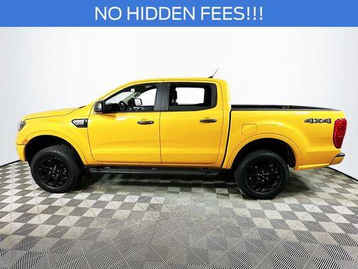Cyber Orange Metallic Tricoat 2021 Ford Ranger XLT
