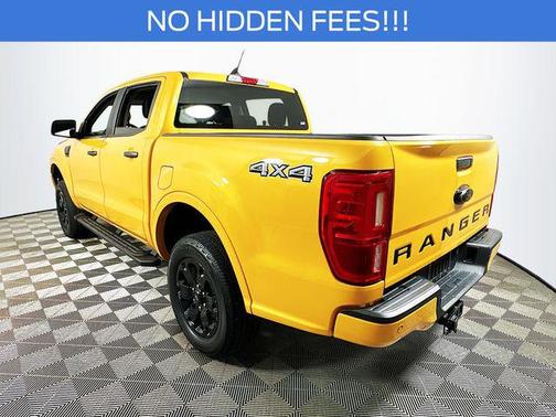 Cyber Orange Metallic Tricoat 2021 Ford Ranger XLT