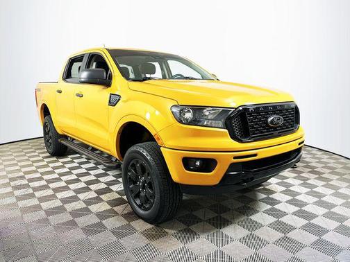 Cyber Orange Metallic Tricoat 2021 Ford Ranger XLT