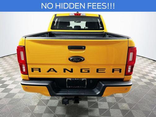 Cyber Orange Metallic Tricoat 2021 Ford Ranger XLT
