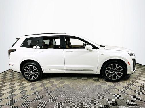 Crystal White Tricoat 2024 Cadillac XT6 Sport AWD