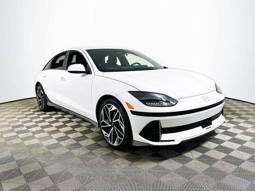 Serenity White 2023 Hyundai IONIQ 6 SEL