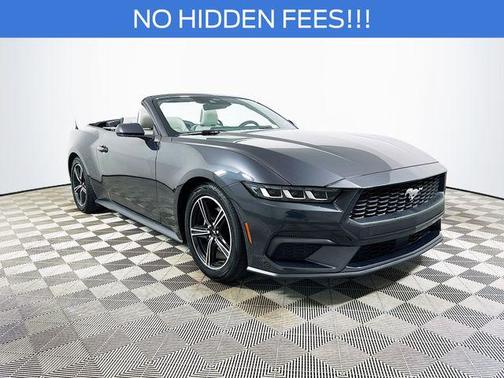 Dark Matter Gray Metallic 2024 Ford Mustang EcoBoost Premium