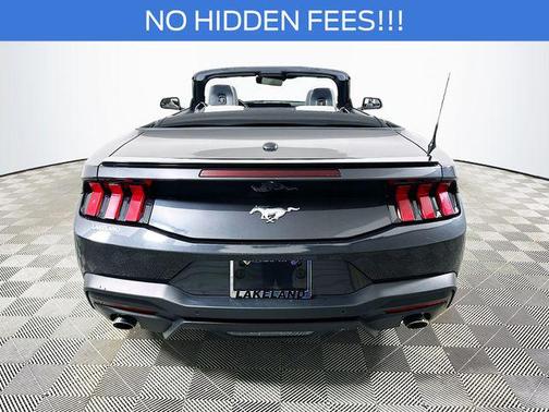 Dark Matter Gray Metallic 2024 Ford Mustang EcoBoost Premium